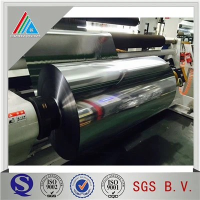 12mic 1030mm metalliseret polyester film metallisk garn